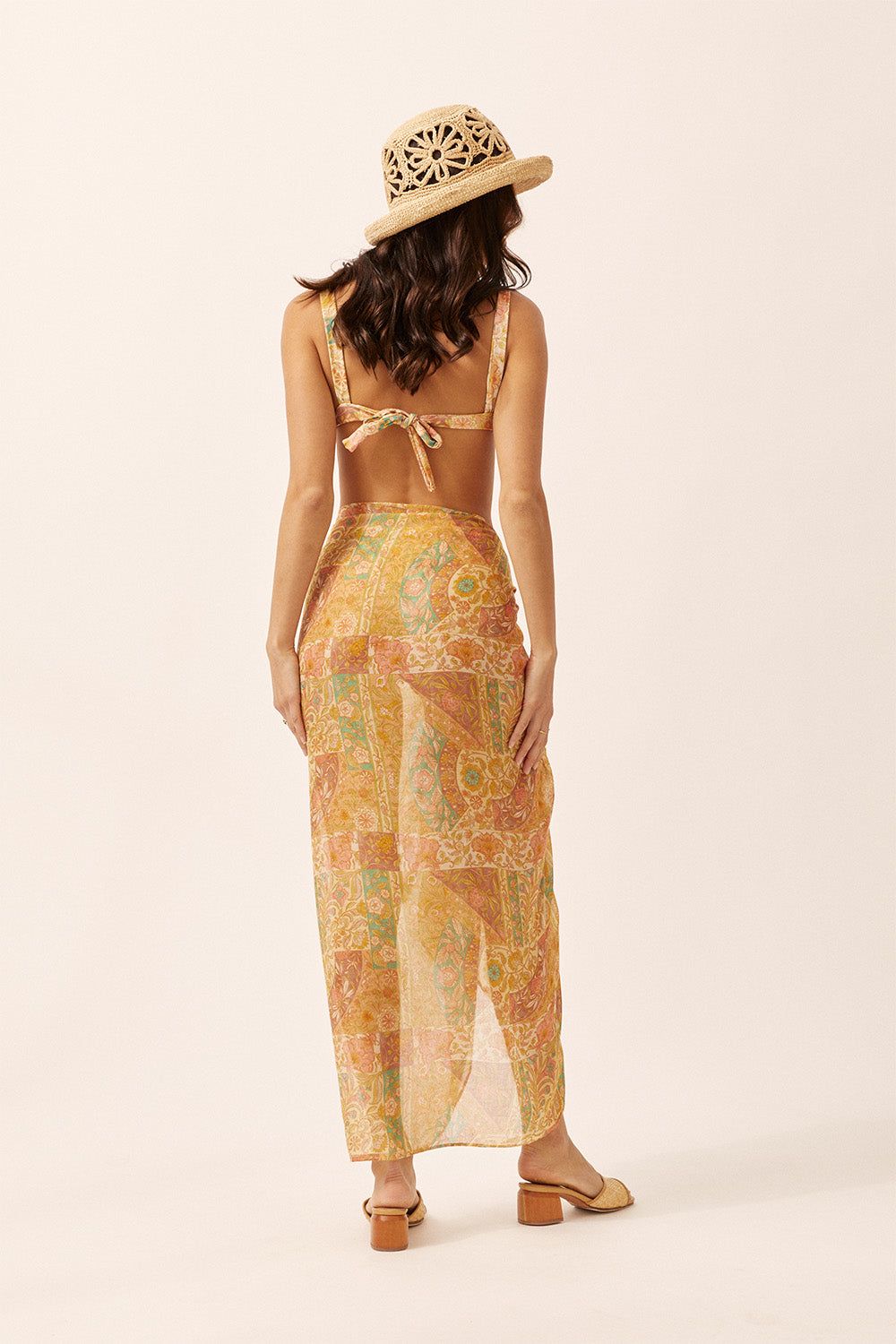 Indy Beach Scarf in Honey sold by Arnhem product image thumbnail 4