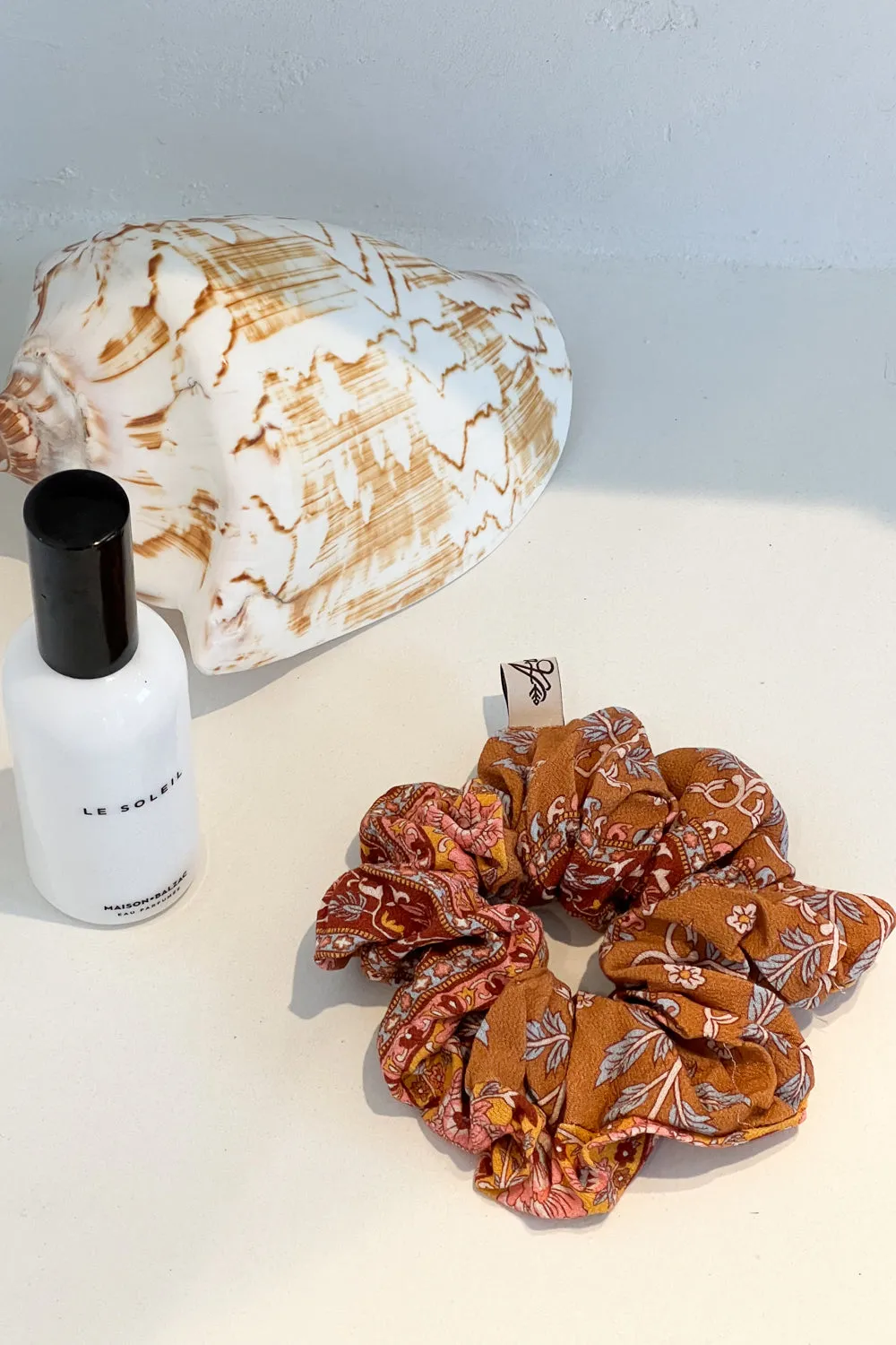 Dylan Revive Scrunchie in Amber Border Print sold by Arnhem product image thumbnail 3