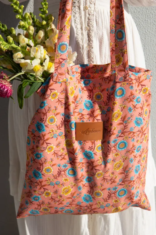 Bijoux Revive Tote Bag in Coral sold by Arnhem