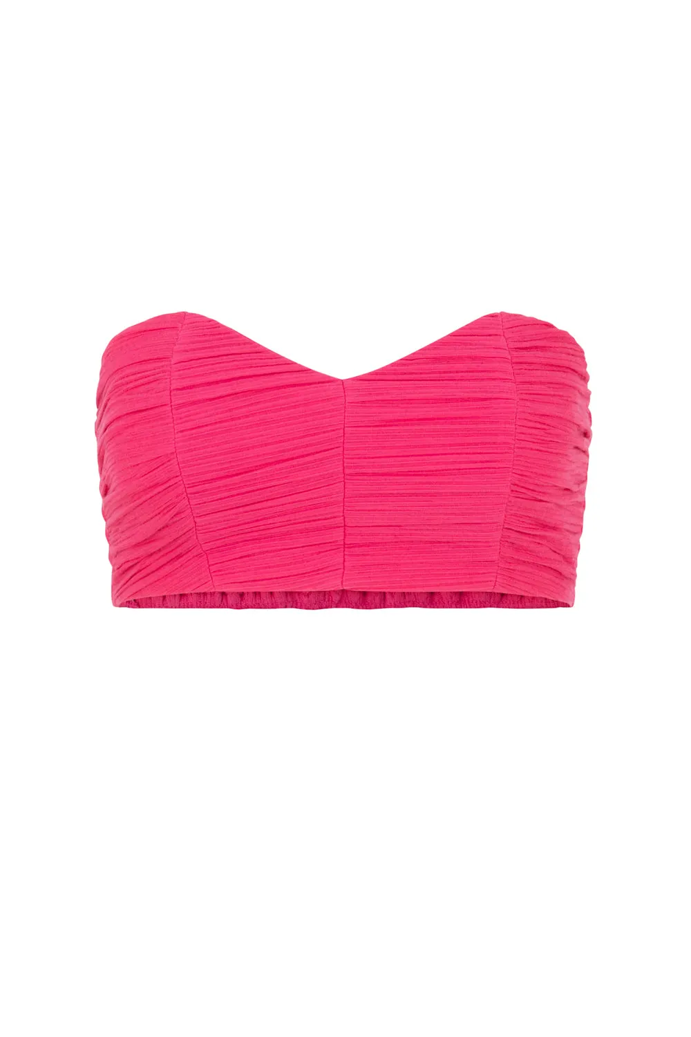 Rio Crop Top in Paradise Pink sold by Arnhem product image thumbnail 2