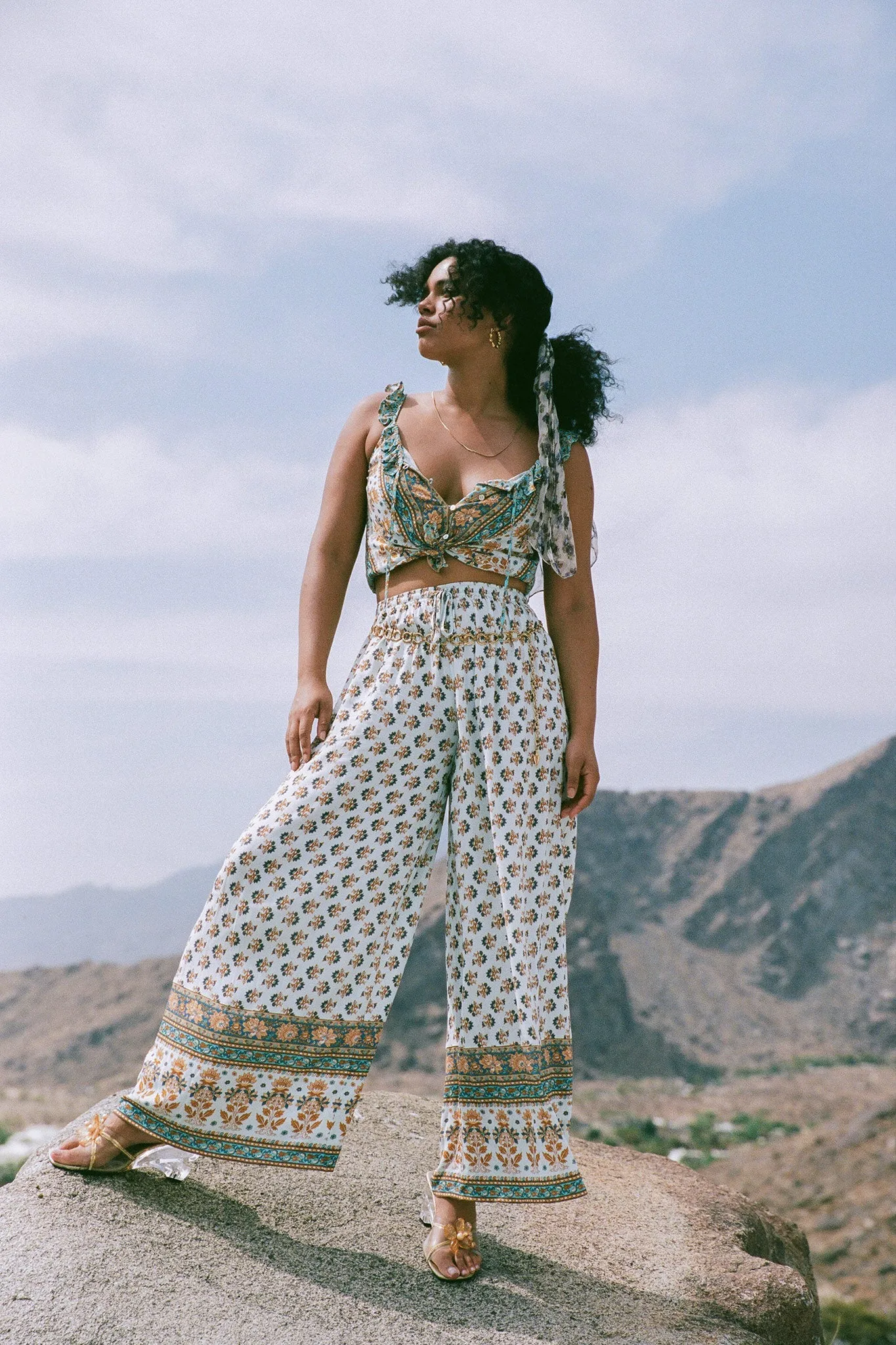 Dylan Pants in Crystalline sold by Arnhem