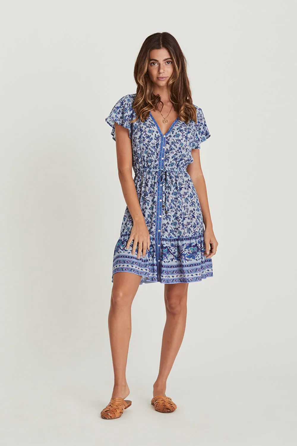 Camilla Mini Dress in Bluebird - Pre-loved sold by Arnhem product image thumbnail 5