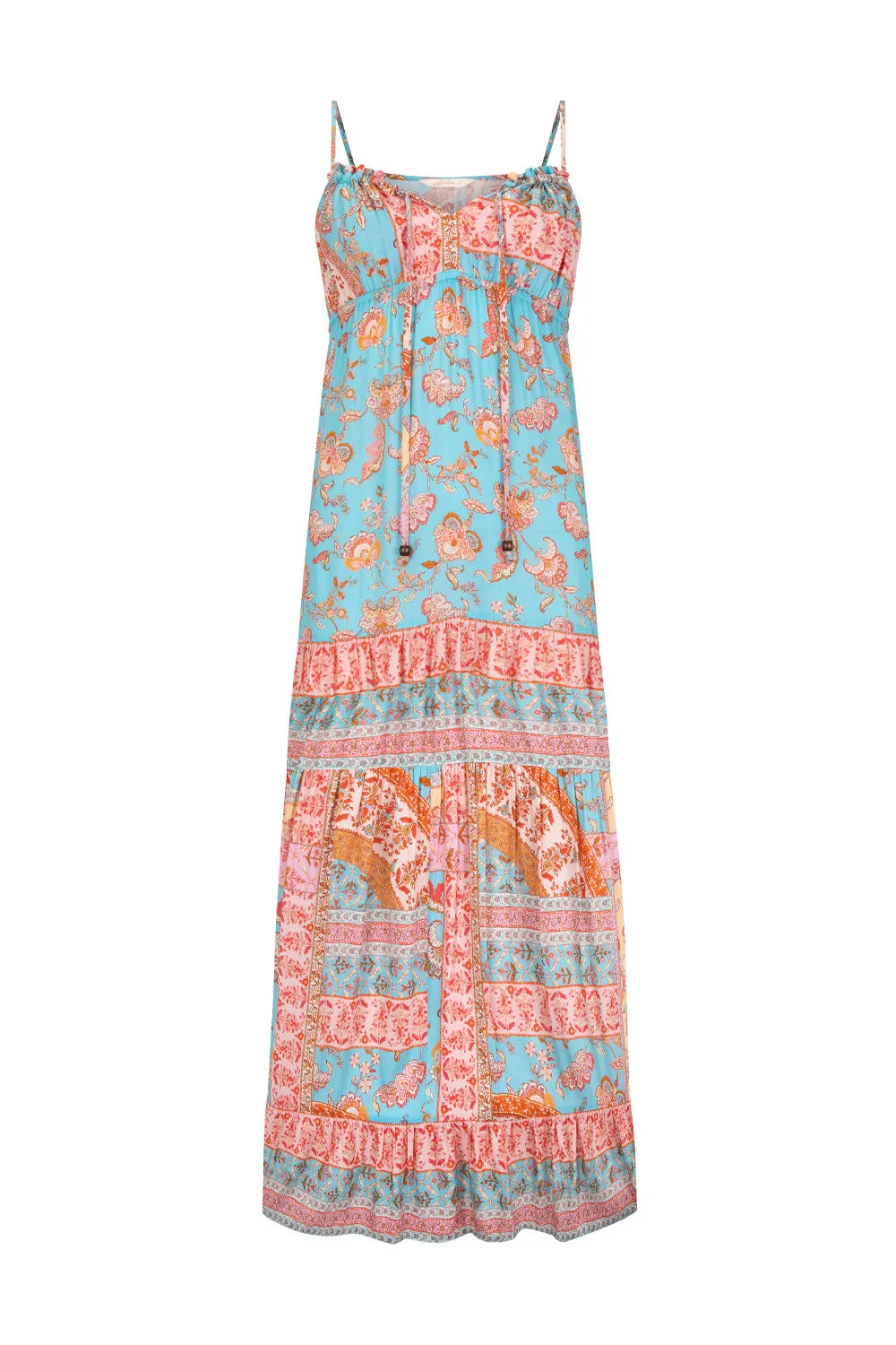 Clementine Maxi Dress in Poolside sold by Arnhem product image thumbnail 2