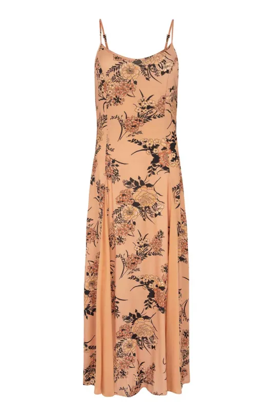 Songbird Maxi Slip Dress in Saffron sold by Arnhem