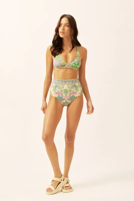 Sacramento High Waist Brief in Apple sold by Arnhem