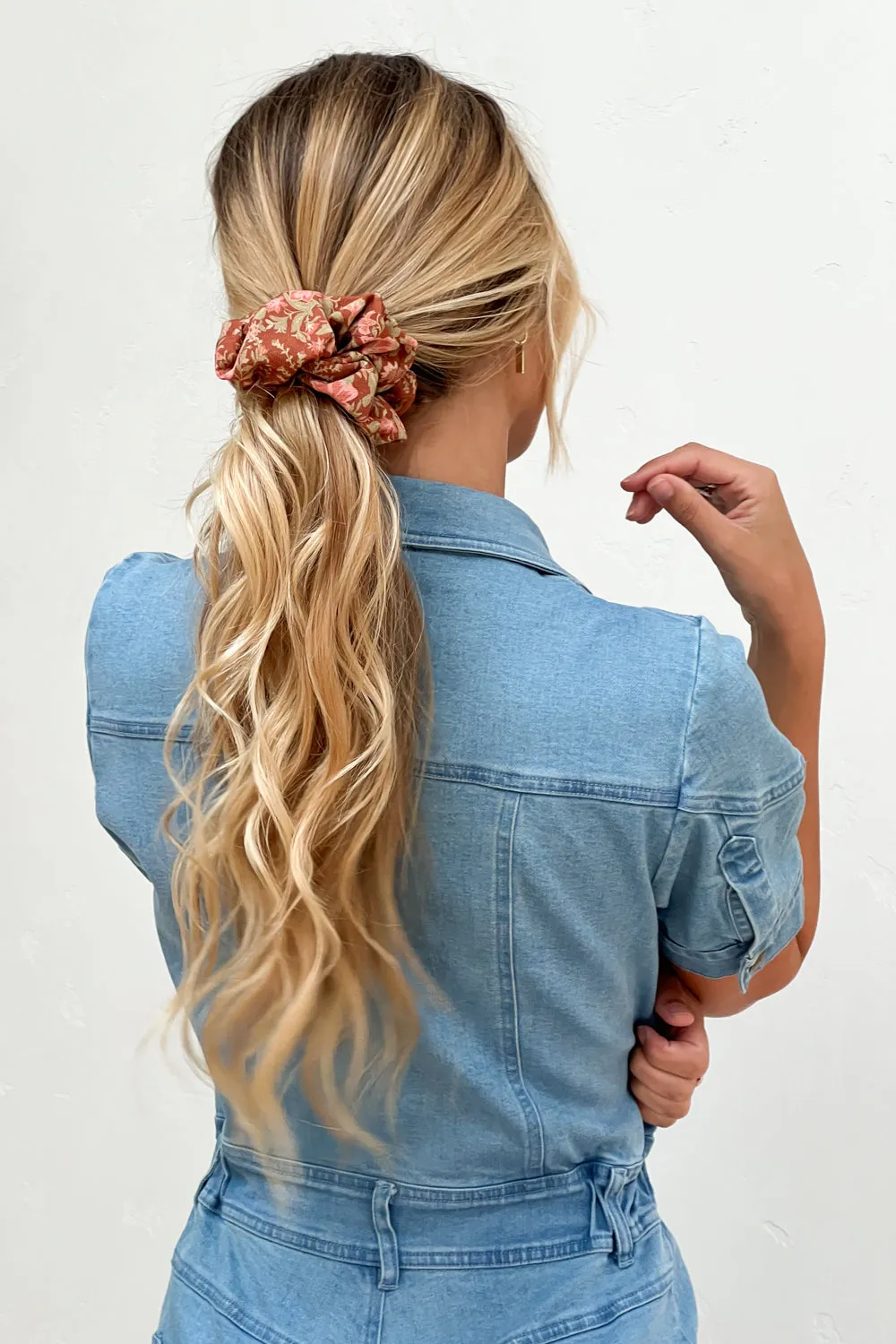 Harley Revive Scrunchie in Rust sold by Arnhem product image thumbnail 2