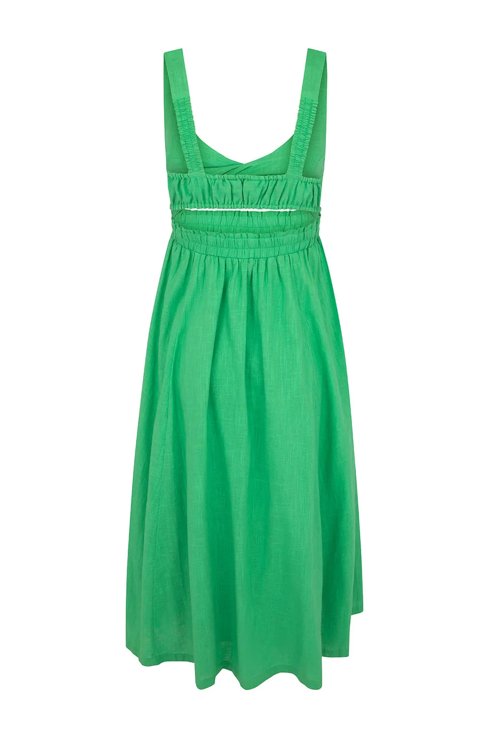 Horizon Cutout Dress in Leaf sold by Arnhem product image thumbnail 3