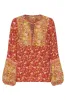 Audrey Blouse in Cinnamon sold by Arnhem