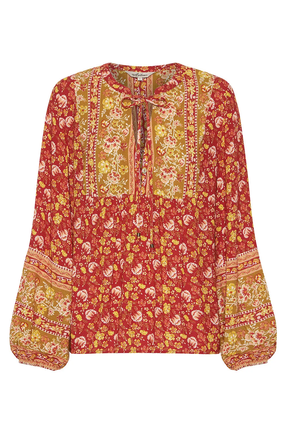 Audrey Blouse in Cinnamon sold by Arnhem product image thumbnail 2