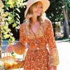 Audrey Blouse in Cinnamon sold by Arnhem