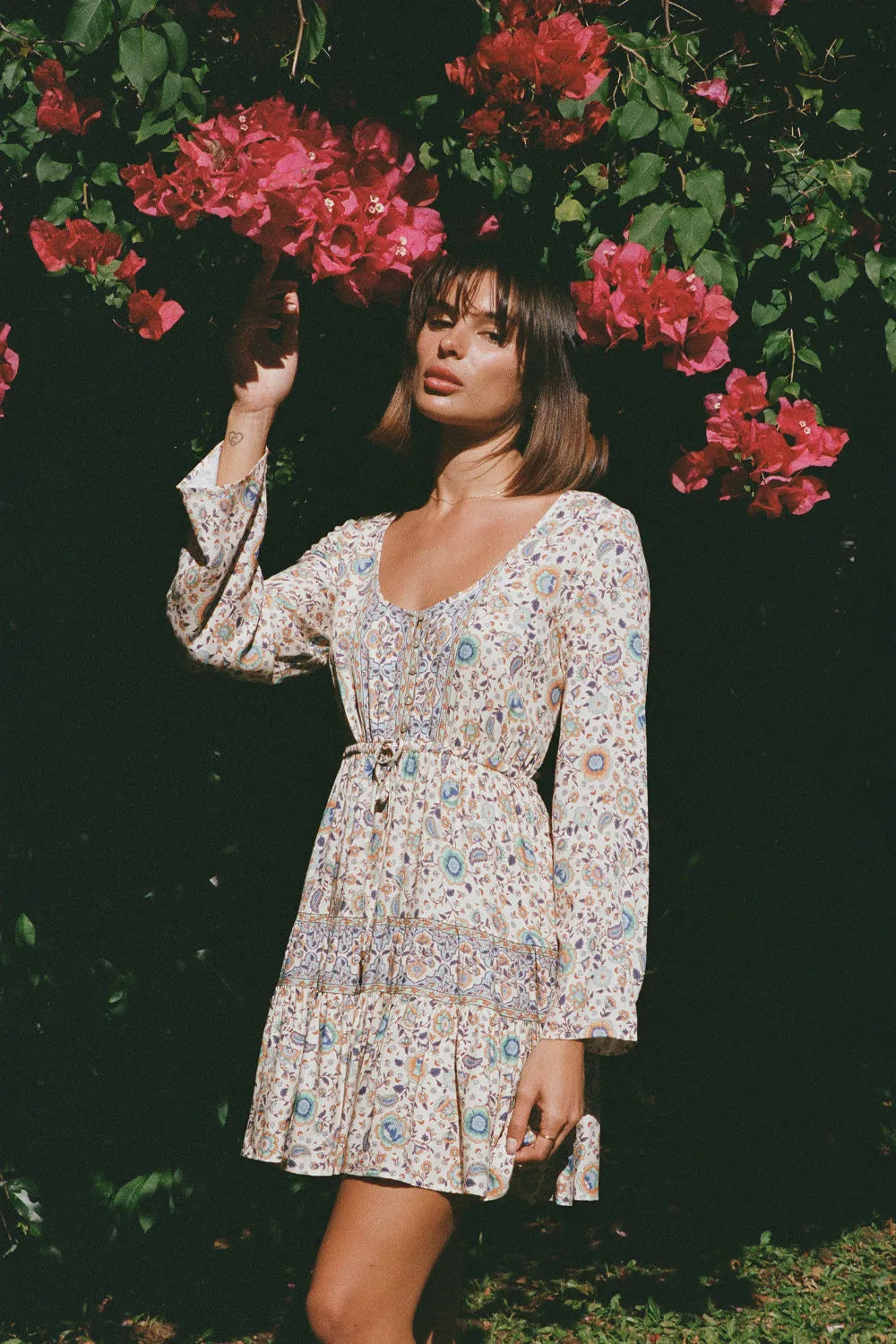 Gabriel Mini Dress in Sand sold by Arnhem product image thumbnail 3