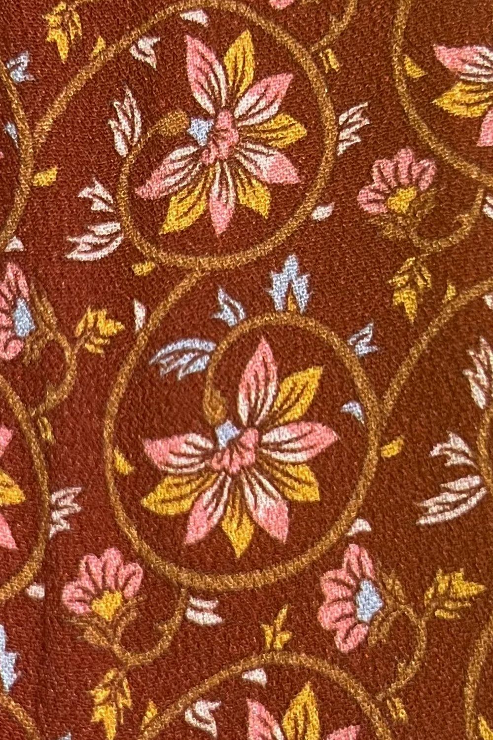 Dylan Revive Twist Headband in Rust Floral sold by Arnhem product image thumbnail 3