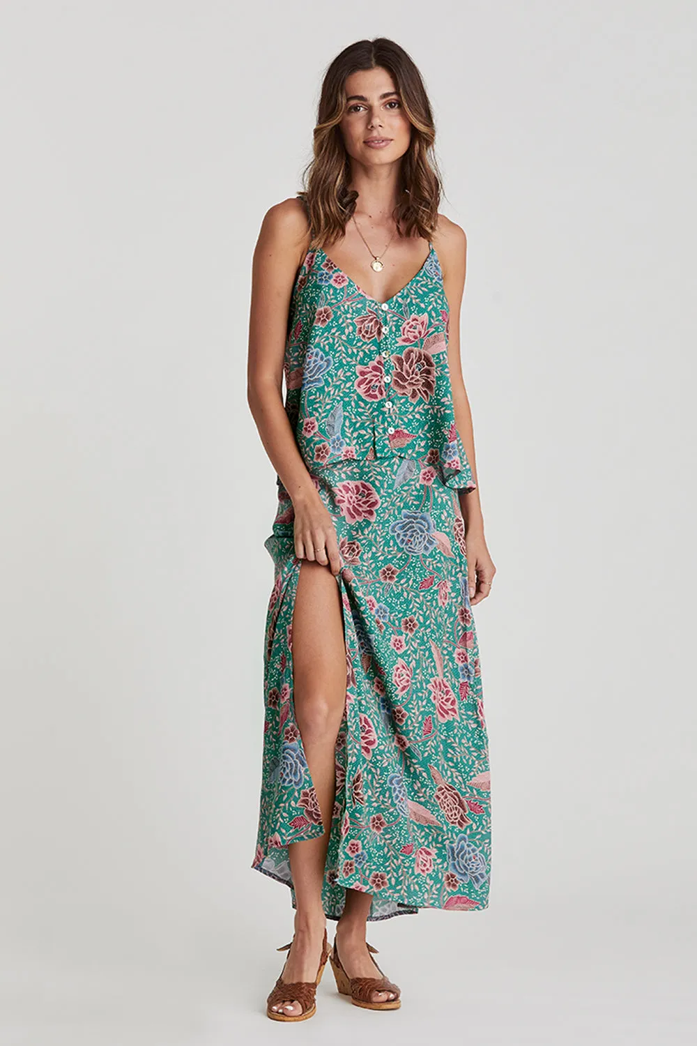 Leilani Midi Skirt in Palms - Pre-loved sold by Arnhem product image thumbnail 4