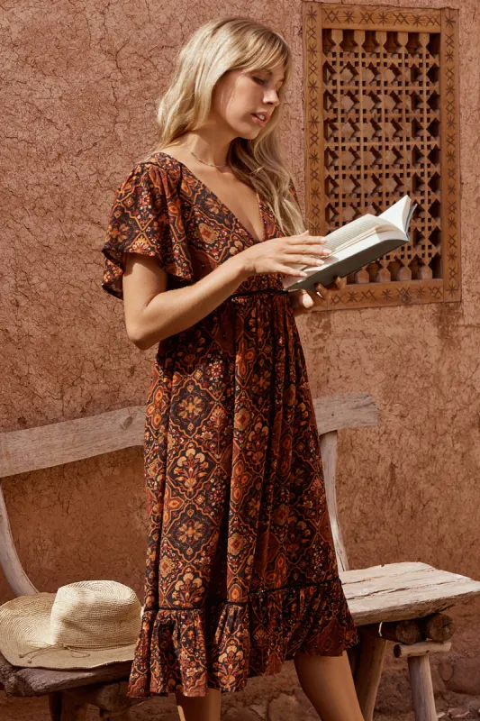 Zephyr Sundress in Pepper - Pre-loved sold by Arnhem