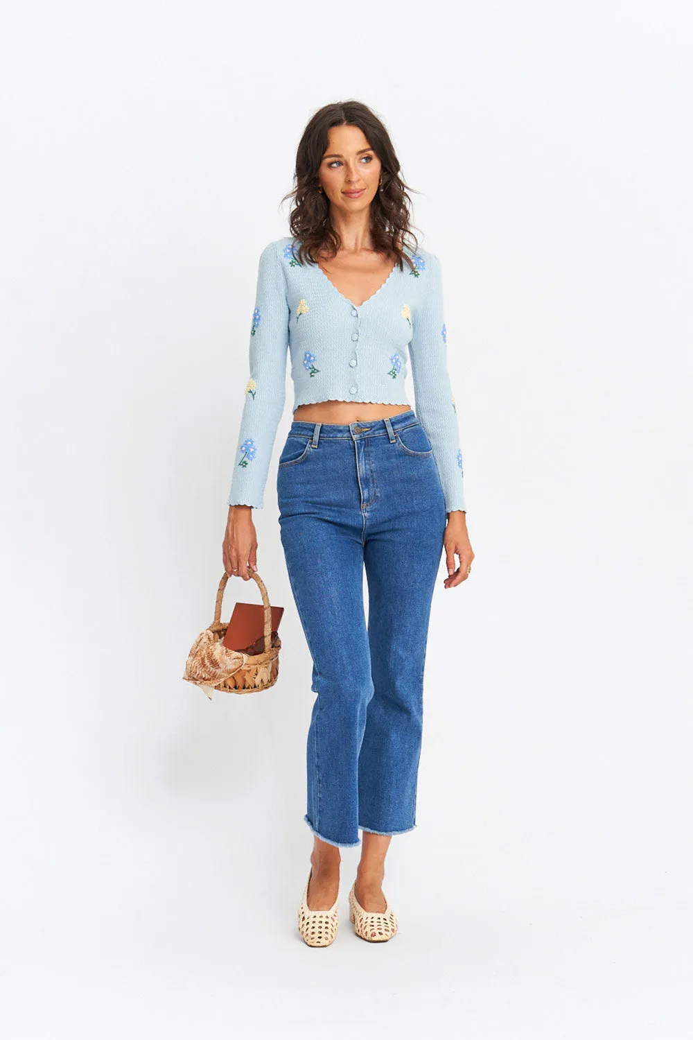 Hope Cardigan in Bluebelle sold by Arnhem product image thumbnail 5