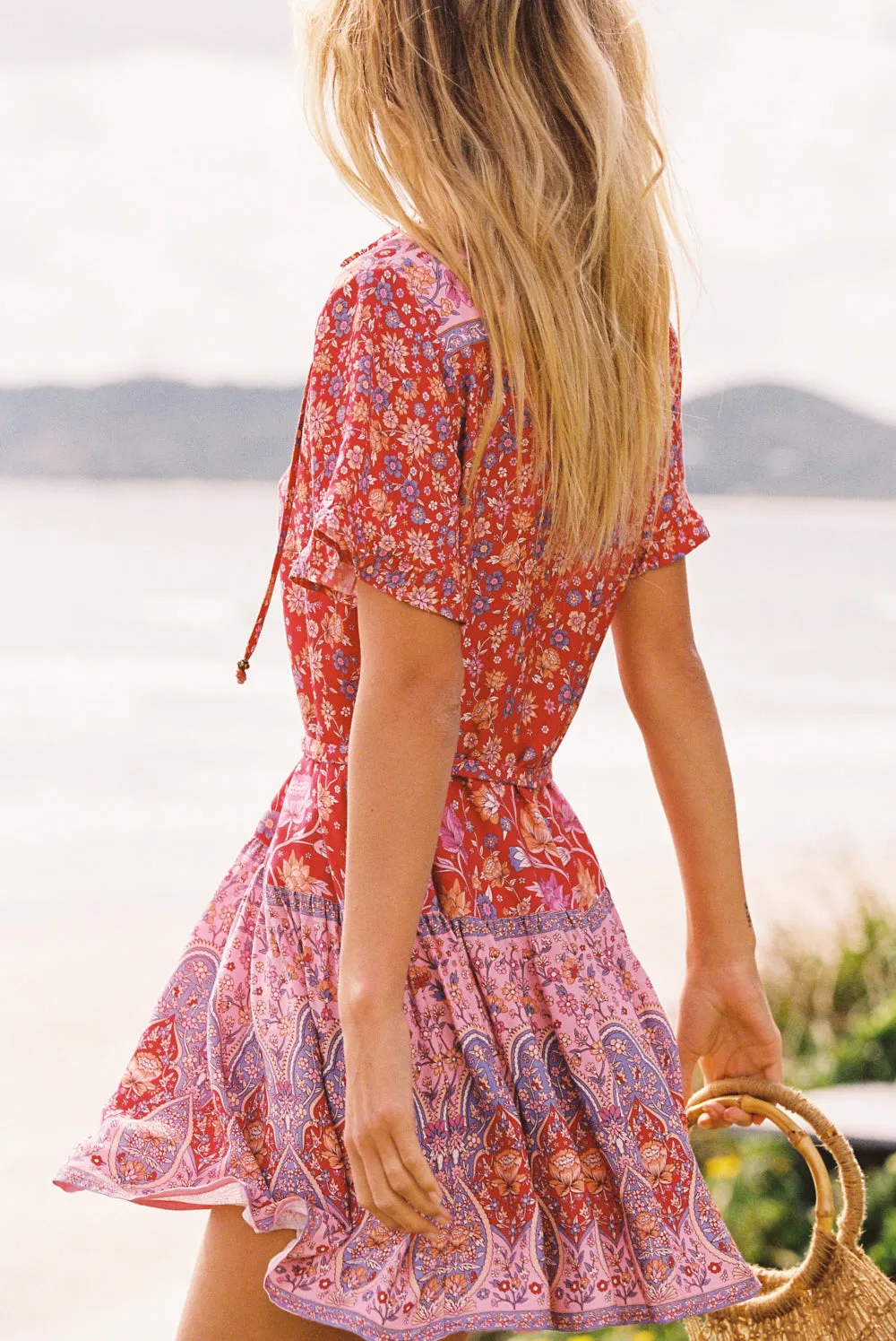 Mai Kaftan in Raspberry - Pre-loved sold by Arnhem product image thumbnail 5