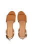 Sadie Cork Heel in Tan sold by Arnhem
