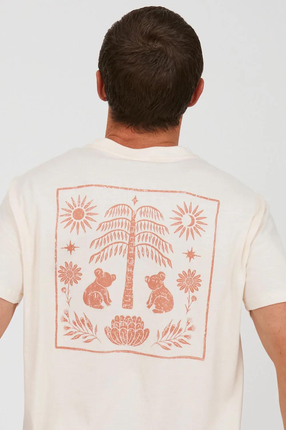 Arnhem x GKNP Charity Mens Tee in Wheat sold by Arnhem product image thumbnail 5
