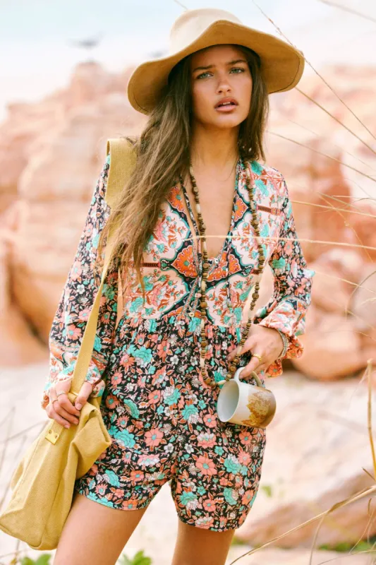 Stella Playsuit in Pepper - Pre-loved sold by Arnhem