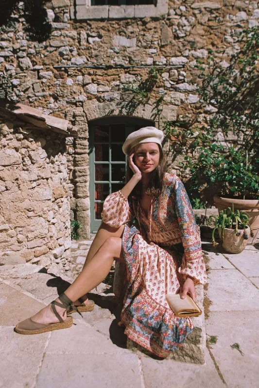 Nalani Midi Skirt in Vanilla sold by Arnhem