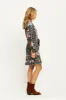 Empress Mini Dress in Onyx sold by Arnhem
