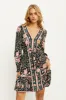 Empress Mini Dress in Onyx sold by Arnhem
