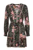 Empress Mini Dress in Onyx sold by Arnhem
