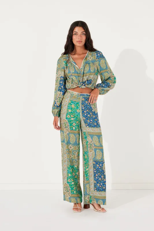 Emmery Pants in Oceana sold by Arnhem