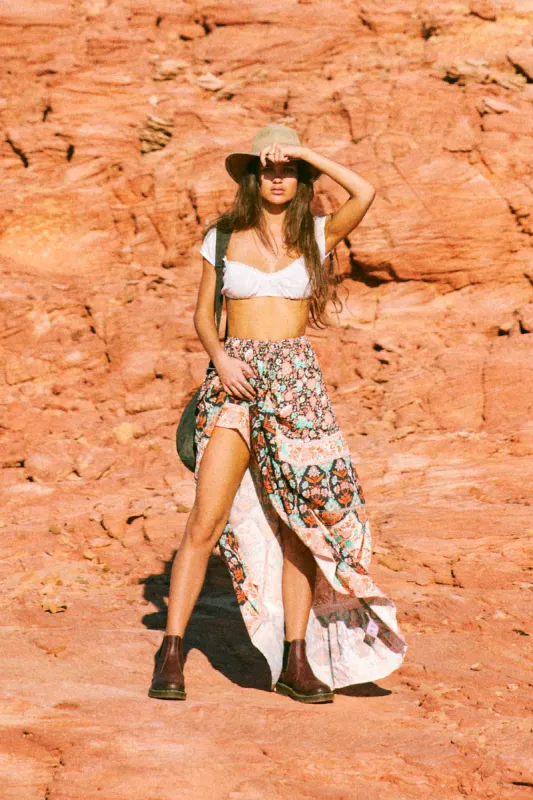 Stella Maxi Skirt in Pepper - Pre-loved sold by Arnhem