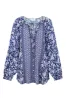 Angelis Blouse in Sapphire - Pre-loved sold by Arnhem