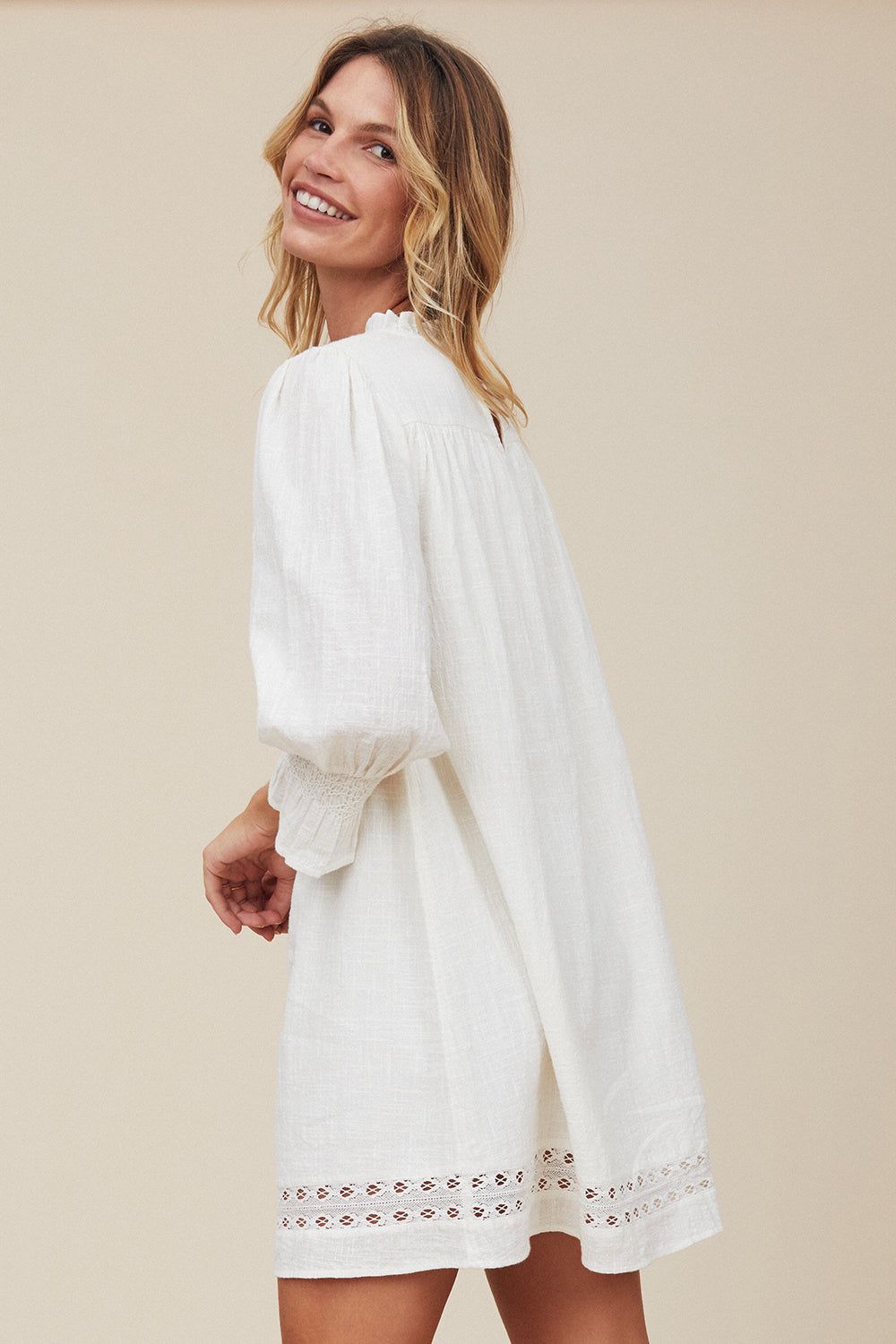 Farrah Mini Dress in Pearl - Pre-loved sold by Arnhem product image thumbnail 4