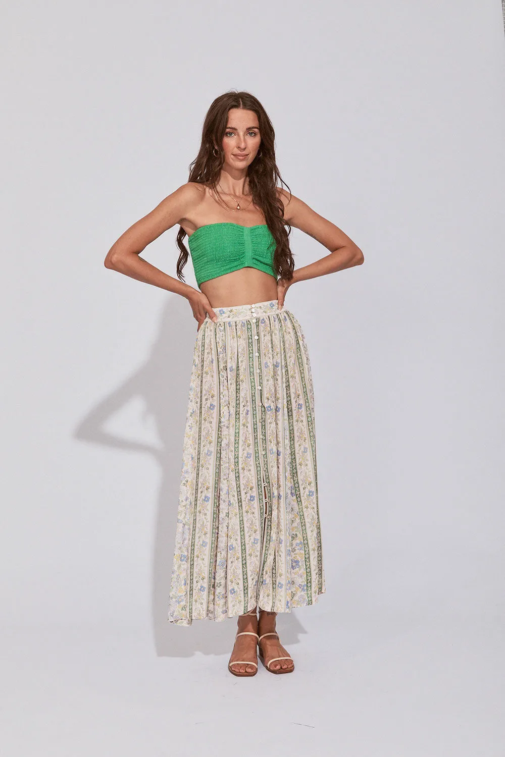 Odessa Skirt in Bluebell sold by Arnhem product image thumbnail 5
