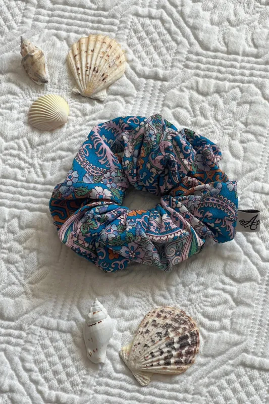 Sacramento Revive Scrunchie in Ocean sold by Arnhem