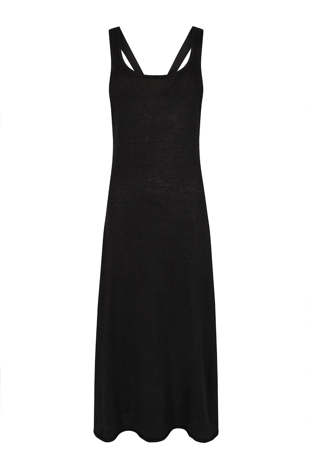 Arlo Knit Dress in Midnight - Pre-loved sold by Arnhem