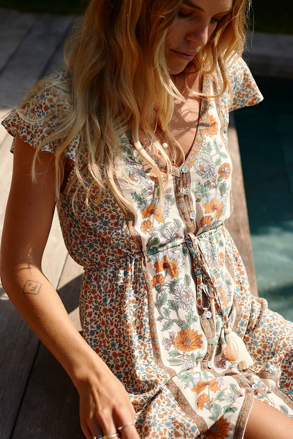 Ophelia Mini Dress in Tango - Pre-loved sold by Arnhem product image thumbnail 2