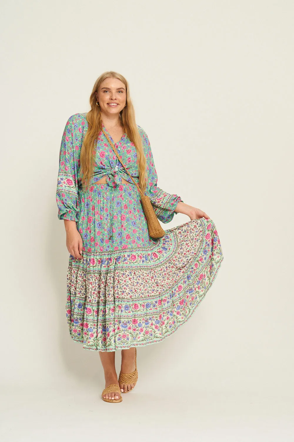 Phoebe Blouse in Sage - Pre-loved sold by Arnhem product image thumbnail 5