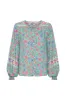 Phoebe Blouse in Sage - Pre-loved sold by Arnhem