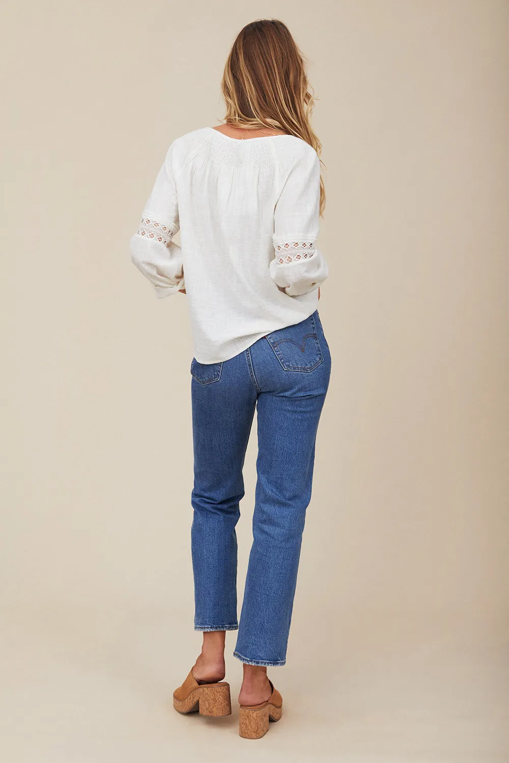 Farrah Blouse in Pearl - Pre-loved sold by Arnhem product image thumbnail 5