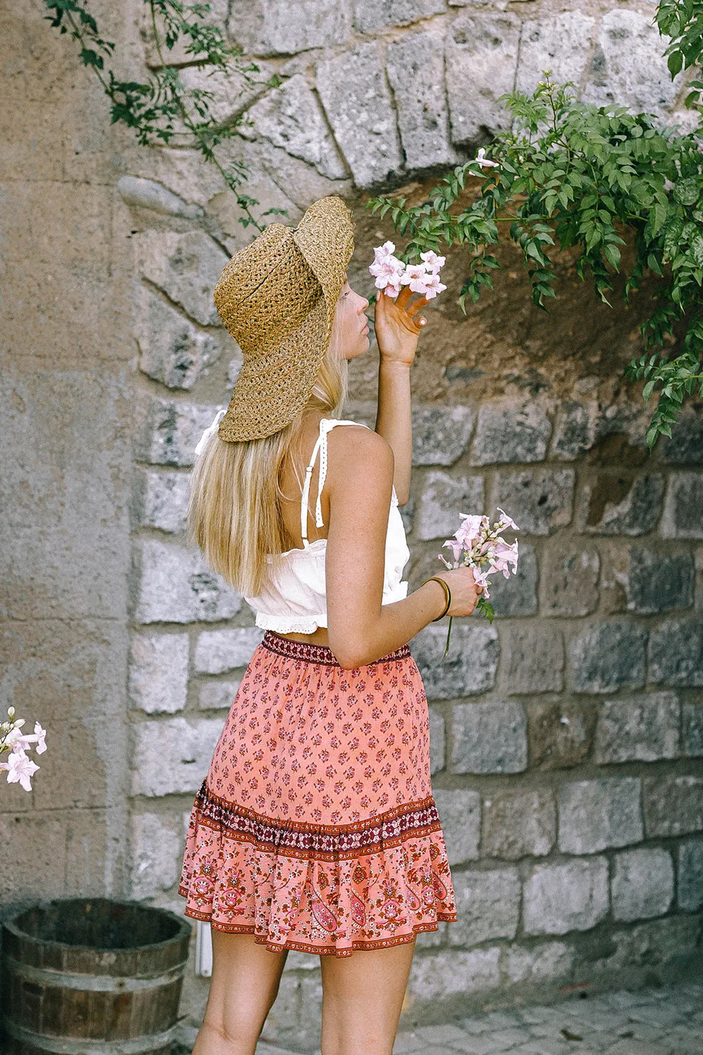 Serafina Mini Skirt in Sweet Cherry - Pre-loved sold by Arnhem product image thumbnail 3