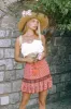 Serafina Mini Skirt in Sweet Cherry - Pre-loved sold by Arnhem