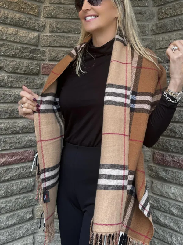 Perfect Plaid Luxury Scarf | SC603 sold by Artizan