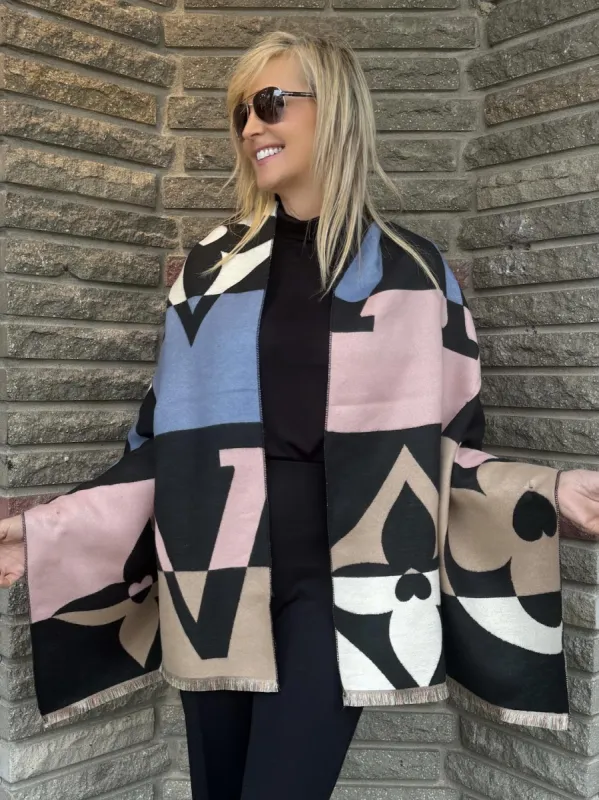 Fabulous Multi Print Scarf | SC607 sold by Artizan