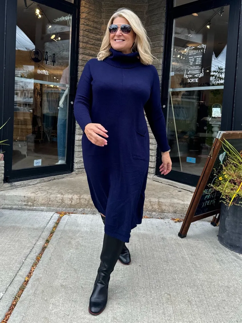 Long Sleeve Dress With Pockets | D602 sold by Artizan product image thumbnail 2