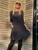 Sympli Crew Neck Dress With Pockets | D662 sold by Artizan
