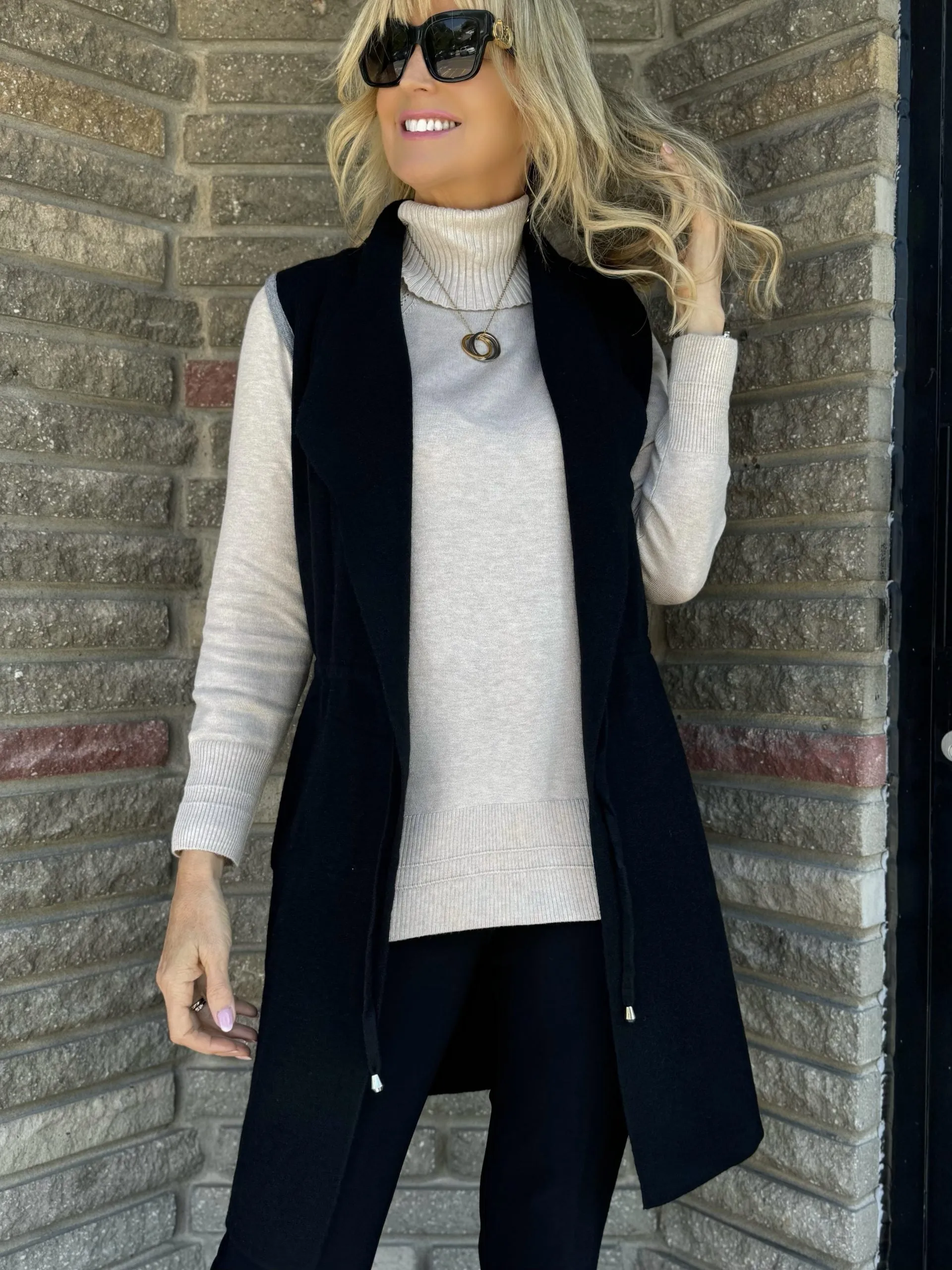 The Perfect Knit Layering Vest | V602 sold by Artizan
