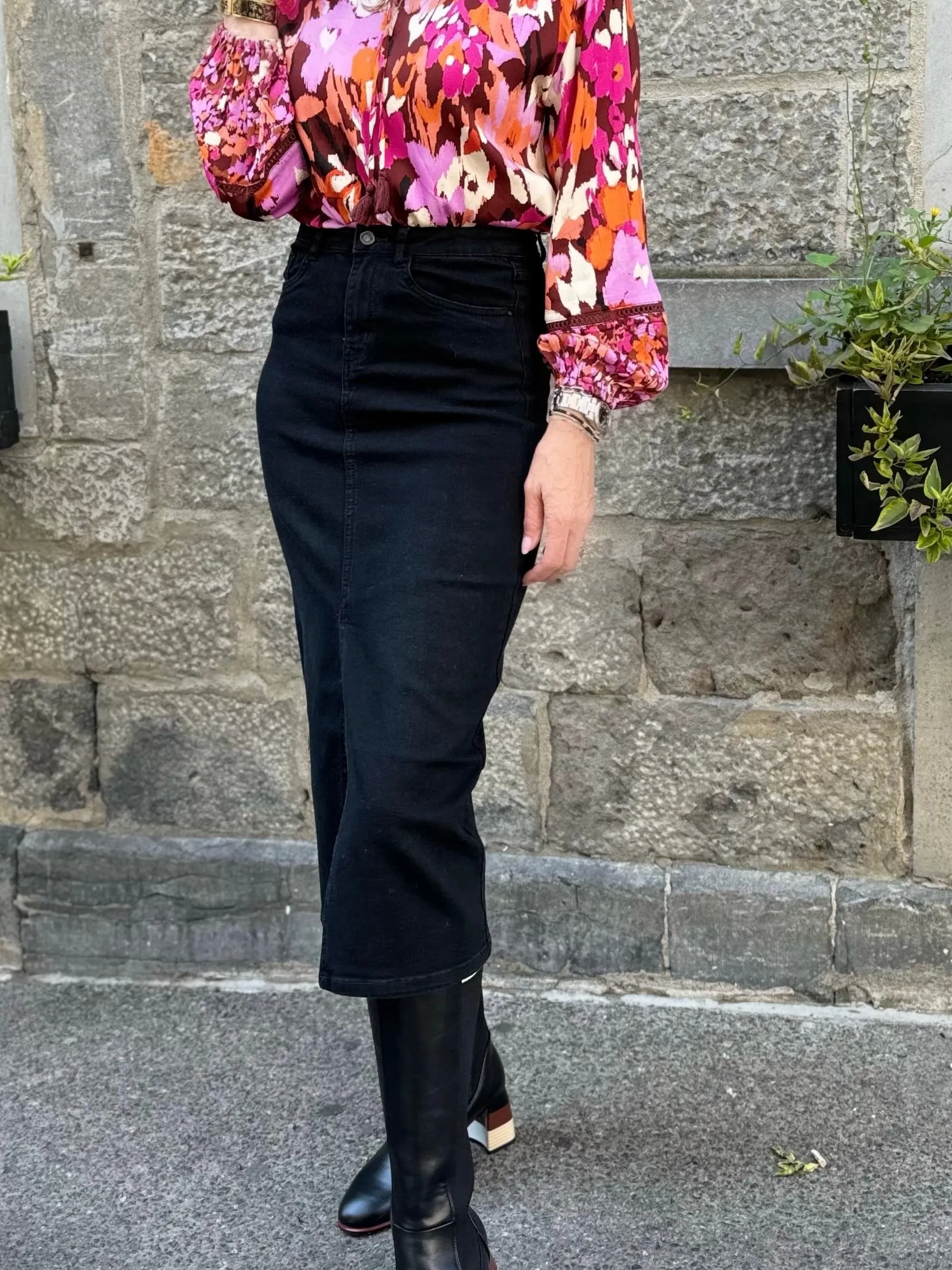 Must Have Midi Denim Skirt | R688 sold by Artizan