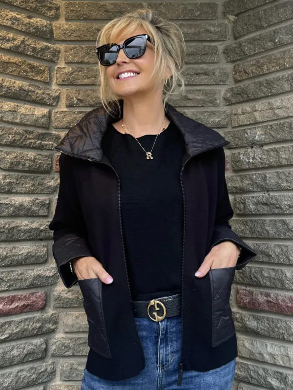 Sweater Knit Zipped Jacket | R684 sold by Artizan