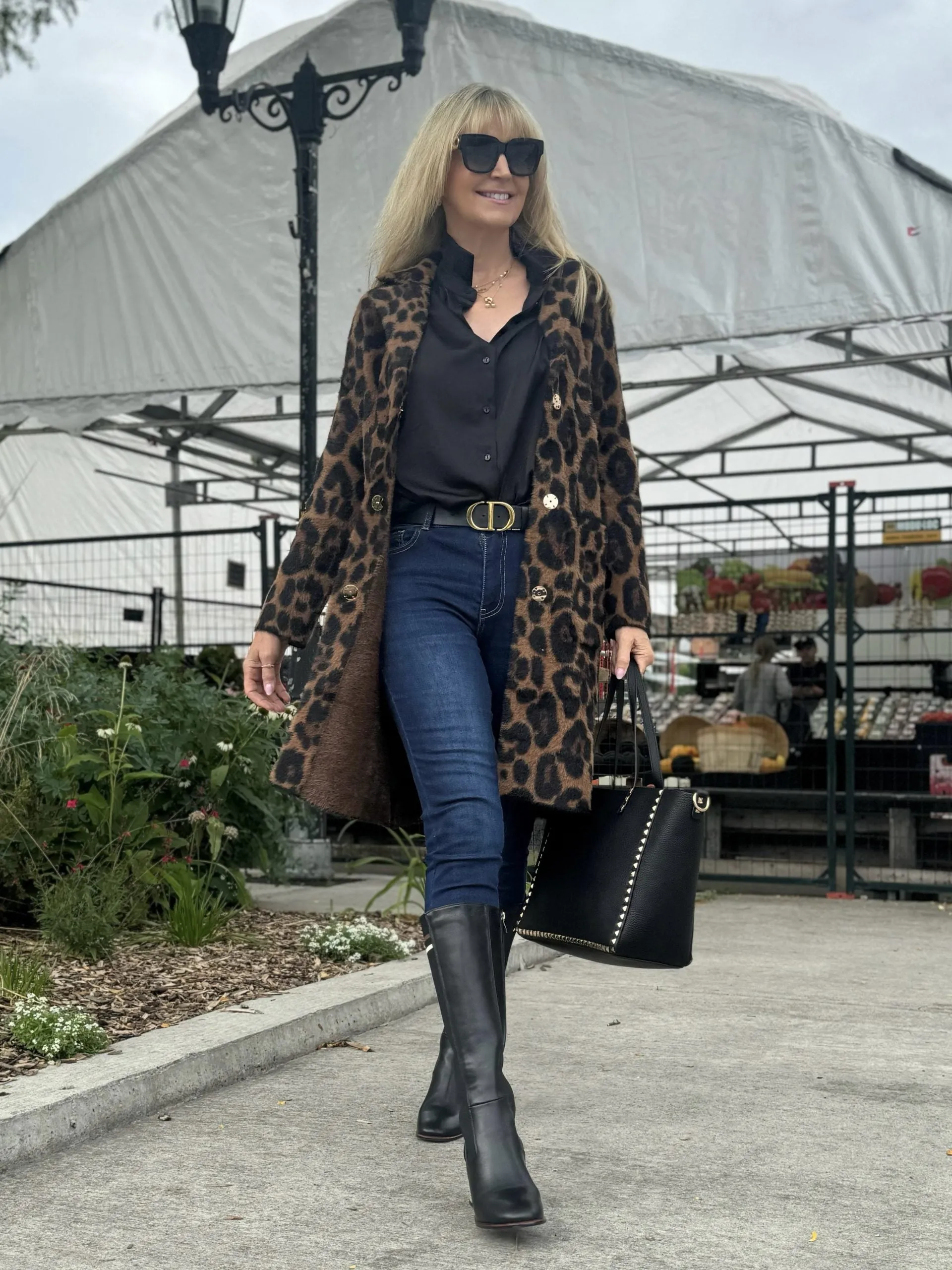 Stunning Leopard Print Sweater/Jacket | R679 sold by Artizan