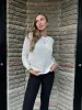 Open Stitch Crew Neck Sweater | T640 sold by Artizan