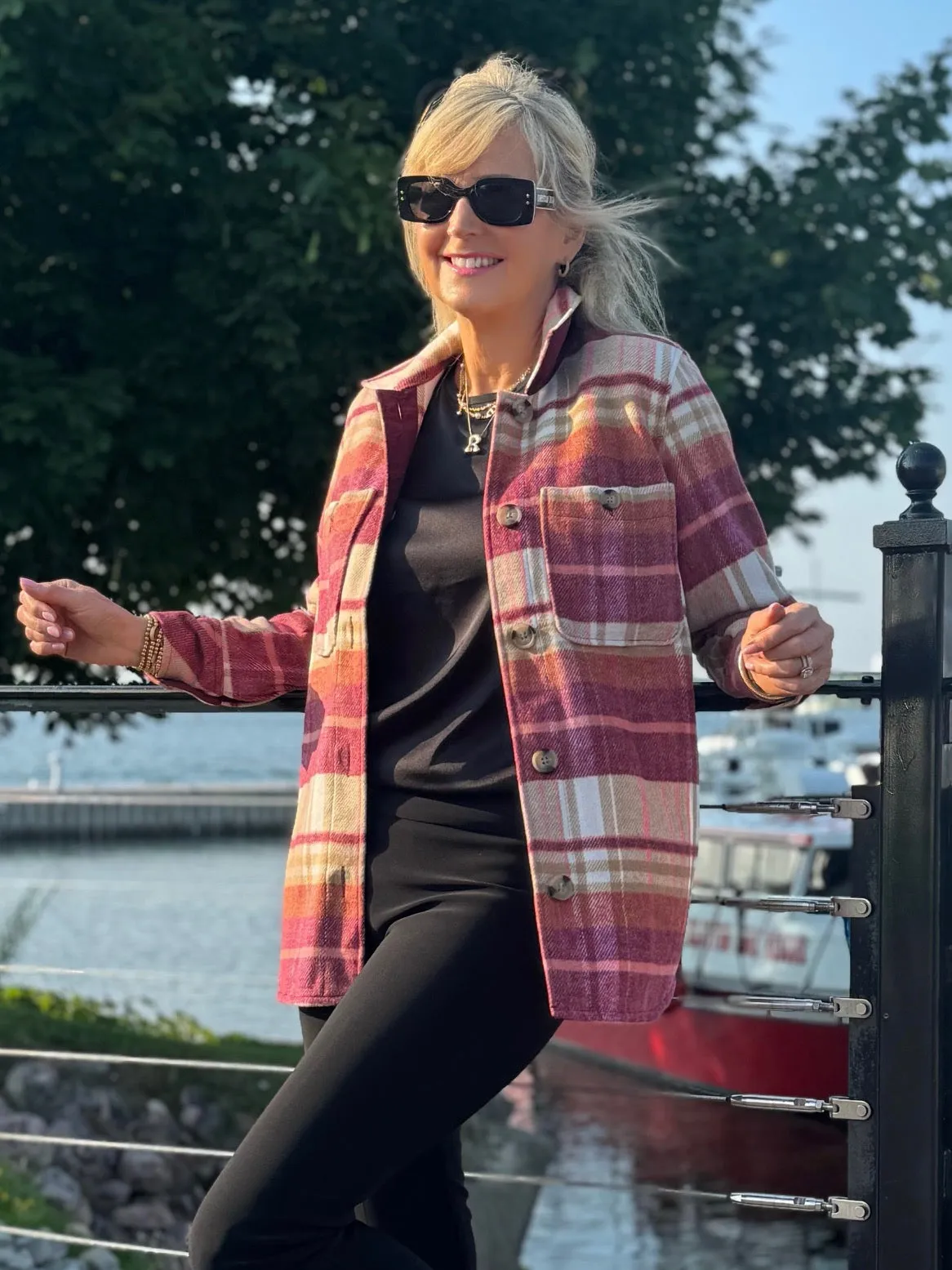 Pretty in Plaid Shacket | JK617 sold by Artizan